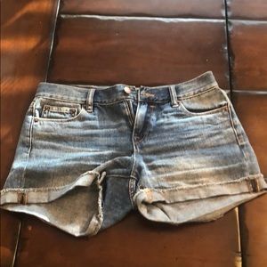 J. Crew Denim Jean Shorts EUC Size 25